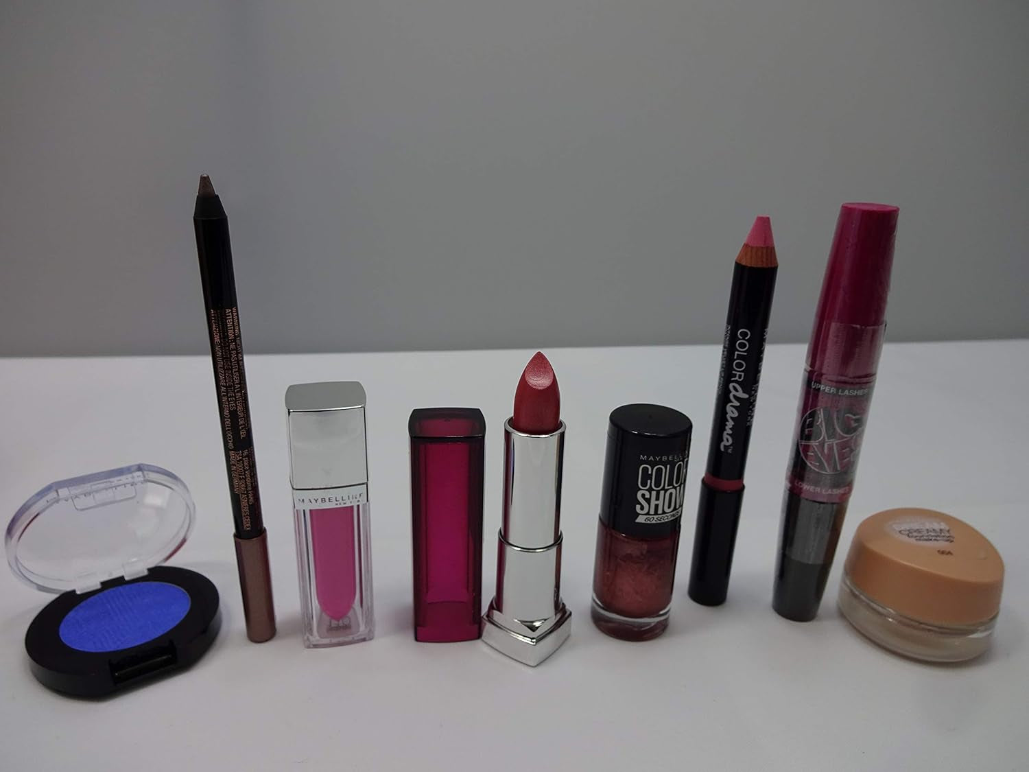 Maybelline 8 Piece Beauty Gift Box, Gift Set for Her, Beauty Bundle for Women-Amene Beauty