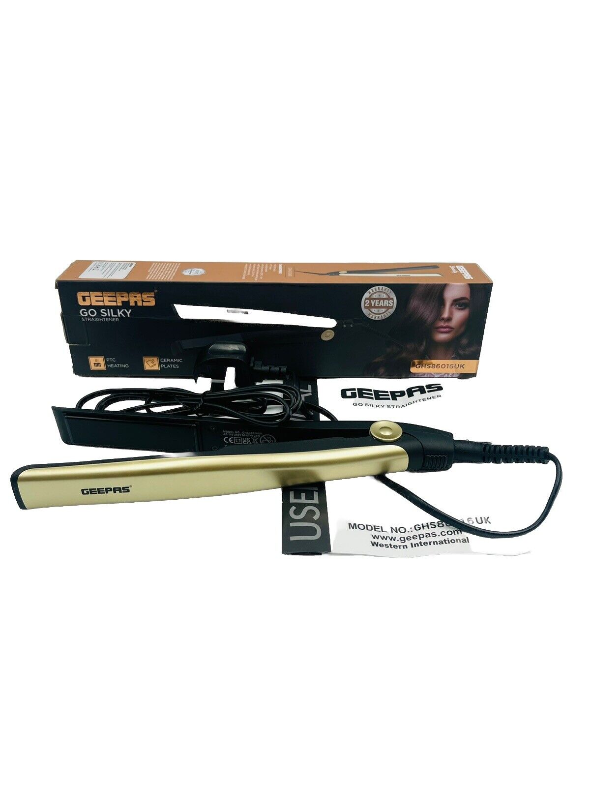 GEEPAS Beaity  Go Silky Straightener-Amene Beauty