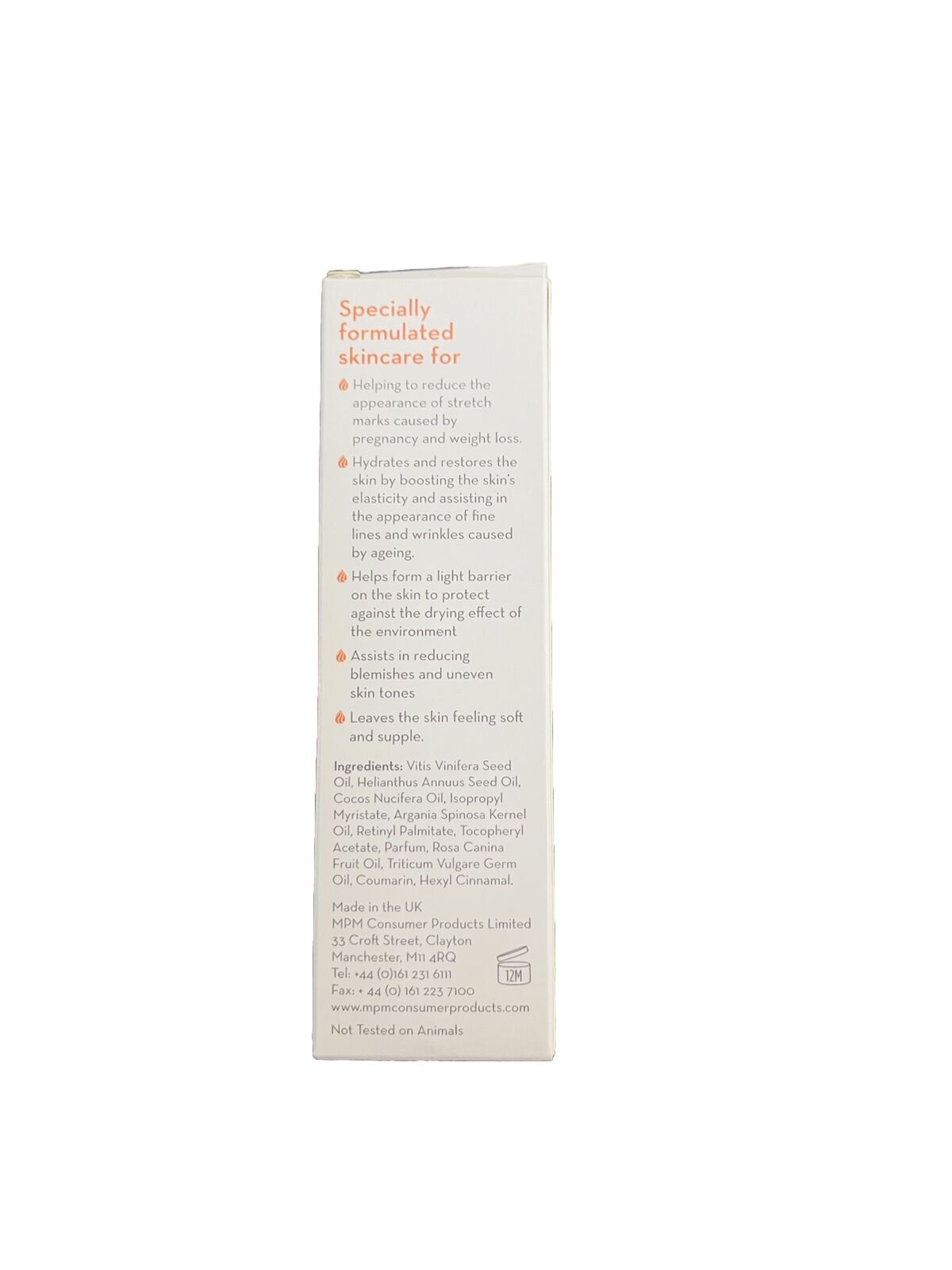 Pampered Stretch Mark Oil 125 ml (pack Of 2)-Amene Beauty