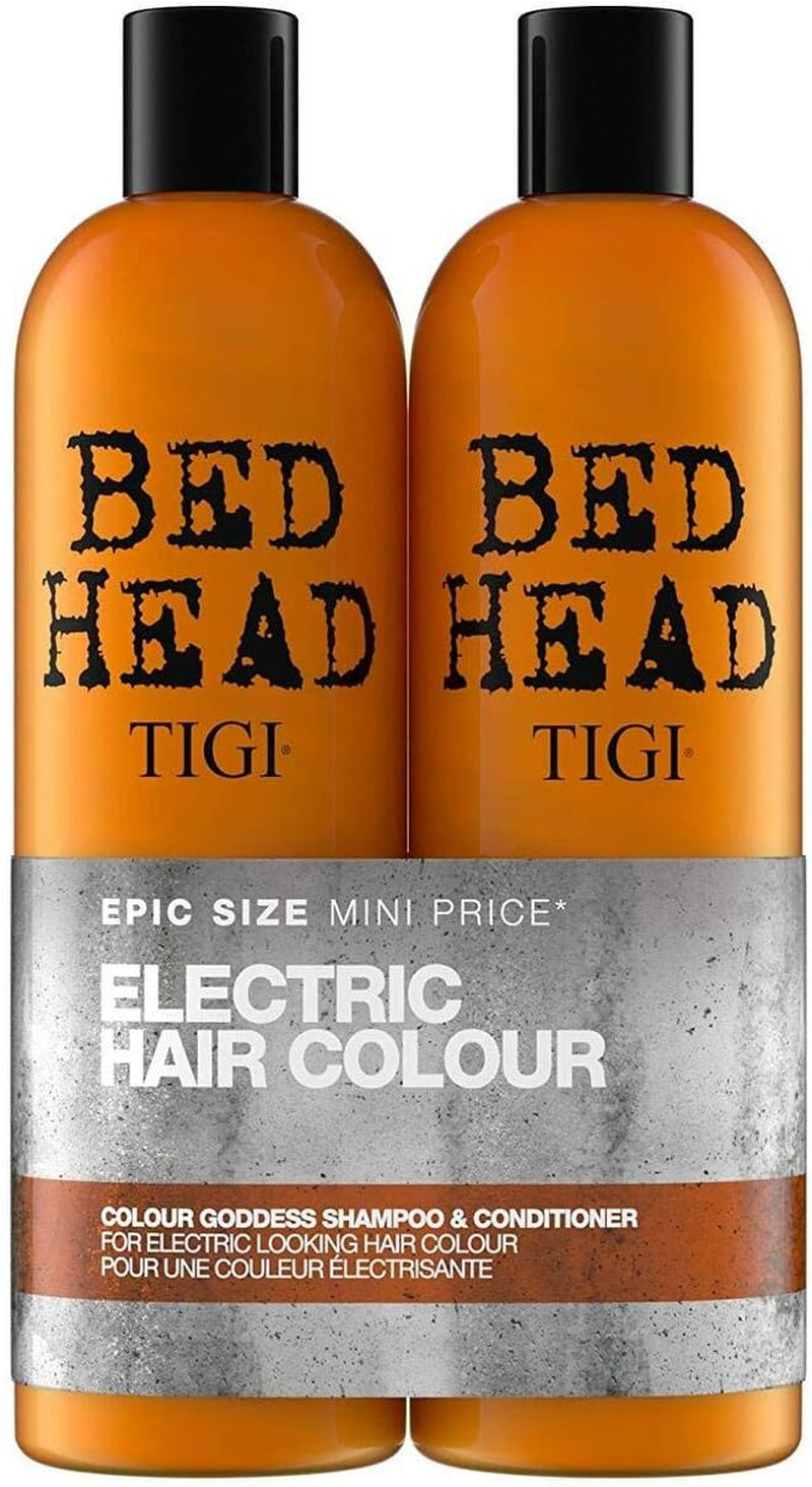 Bed Head Color Goddess Duo Pack for Colored Hair (Shampoo 750Ml and Conditioner 750Ml)-Amene Beauty
