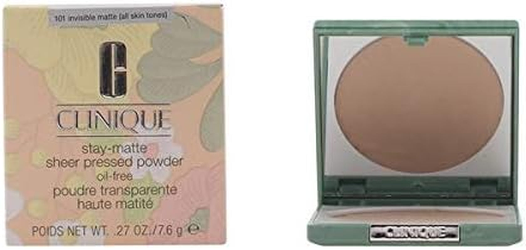 Stay-Matte Sheer Pressed Powder - 04 Stay Honey M - Dry Combination to Oily for Women 0.27 Oz Powder Brown-Amene Beauty
