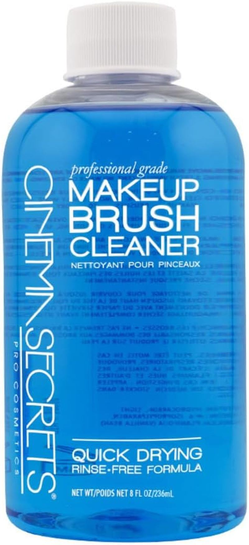 Makeup Brush Cleanser, Clear, 1 Count - Bottle Outer Cover Design May Vary-Amene Beauty