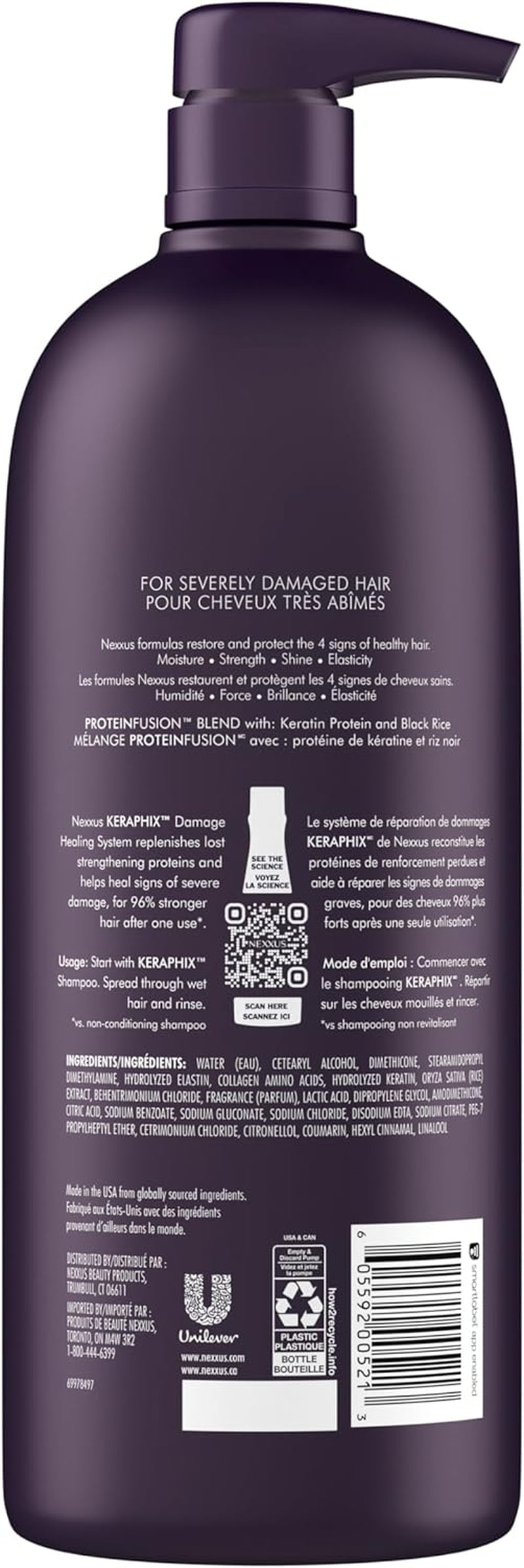 Keraphix Conditioner, for Damaged Hair, 33.8 Ounce-Amene Beauty