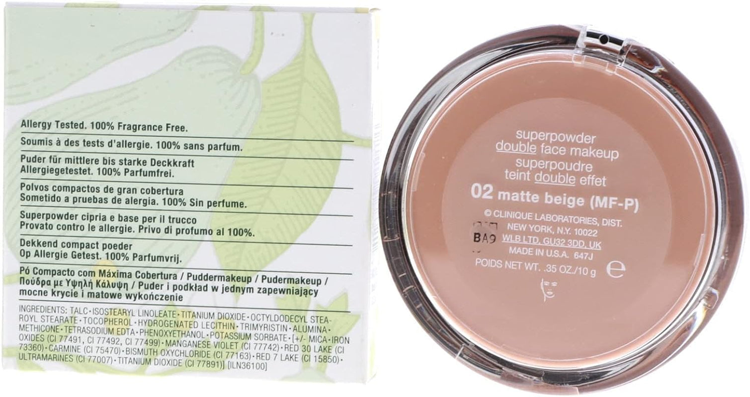 Superpowder Double Face Powder - 02 Matte Beige-Amene Beauty