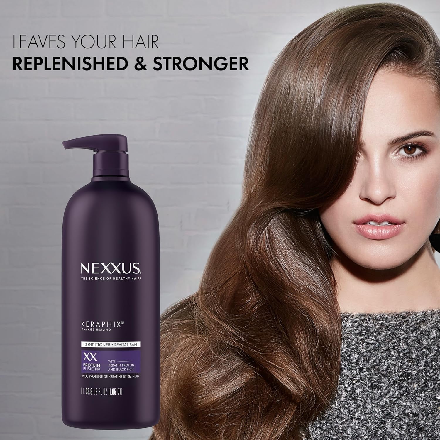 Keraphix Conditioner, for Damaged Hair, 33.8 Ounce-Amene Beauty