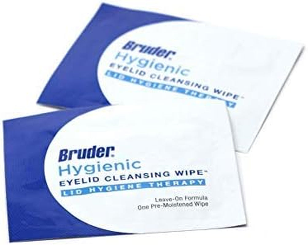 Hygienic Eyelid Cleansing Wipes | Rinse-Free Exfoliating Wipes Remove Excess Oil and Debris from Eyelids & Lashes | Remove Make up & Oil L Eye Care L Eye Cleanse L Non-Allergenic L 30 Count Box-Amene Beauty